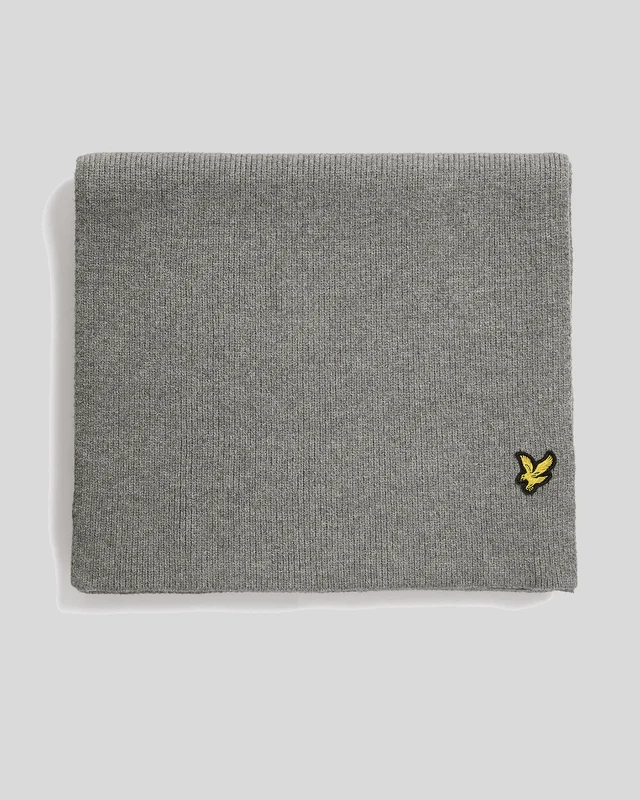 Lyle & Scott Alltagsschal | Mittelgrau meliert