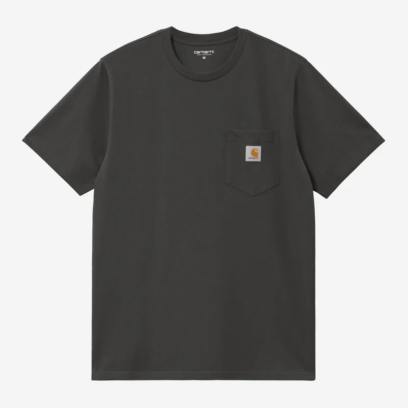 Carhartt WIP Herren-T-Shirt mit Brusttasche | Oxidgrün