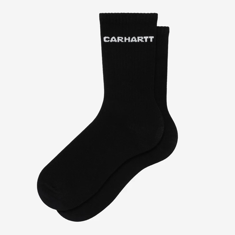 Carhartt WIP Damen-Link-Socken | Schwarz