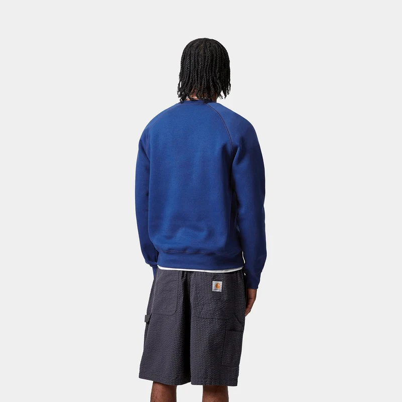 Carhartt WIP Herren Chase Sweat Top | Wolfsbane
