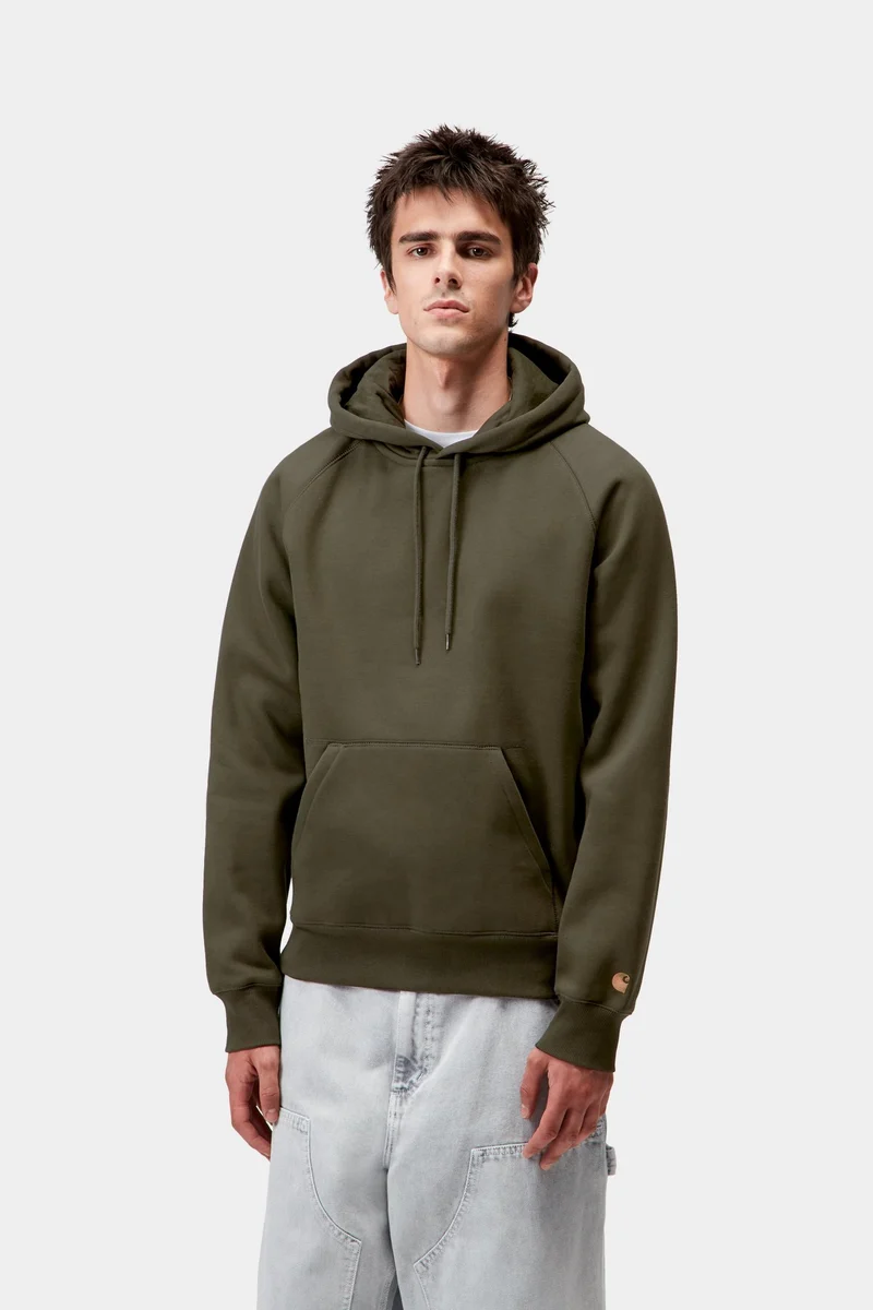 Carhartt WIP Chase Herren-Hoodie | Olivgrün