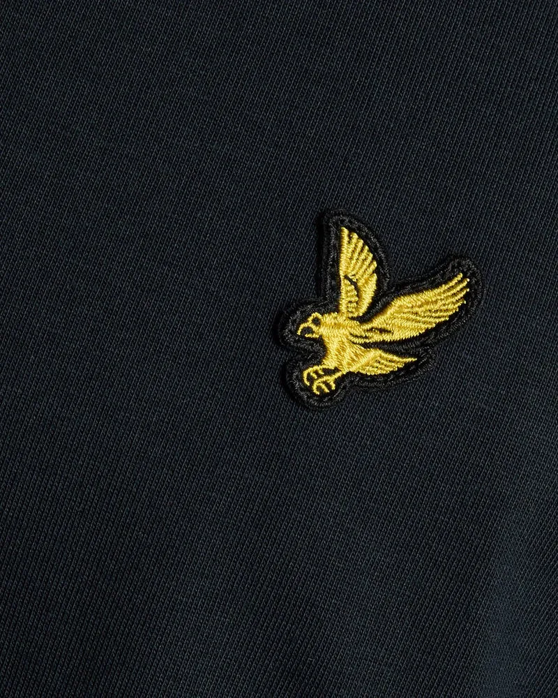 Lyle & Scott Oversize-T-Shirt für Herren aus Baumwolle mit Rundhalsausschnitt | Dunkelblau