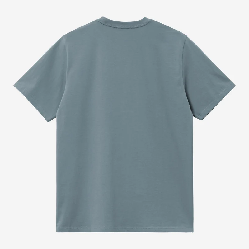 Carhartt WIP Herren-T-Shirt mit Brusttasche | Samtblau