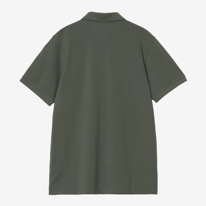 Carhartt WIP Herren Chase Piqué Kurzarm-Poloshirt | Blatt