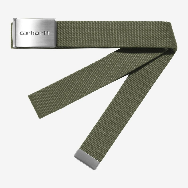 Carhartt WIP Herren-Chrom-Clipgürtel | Blatt