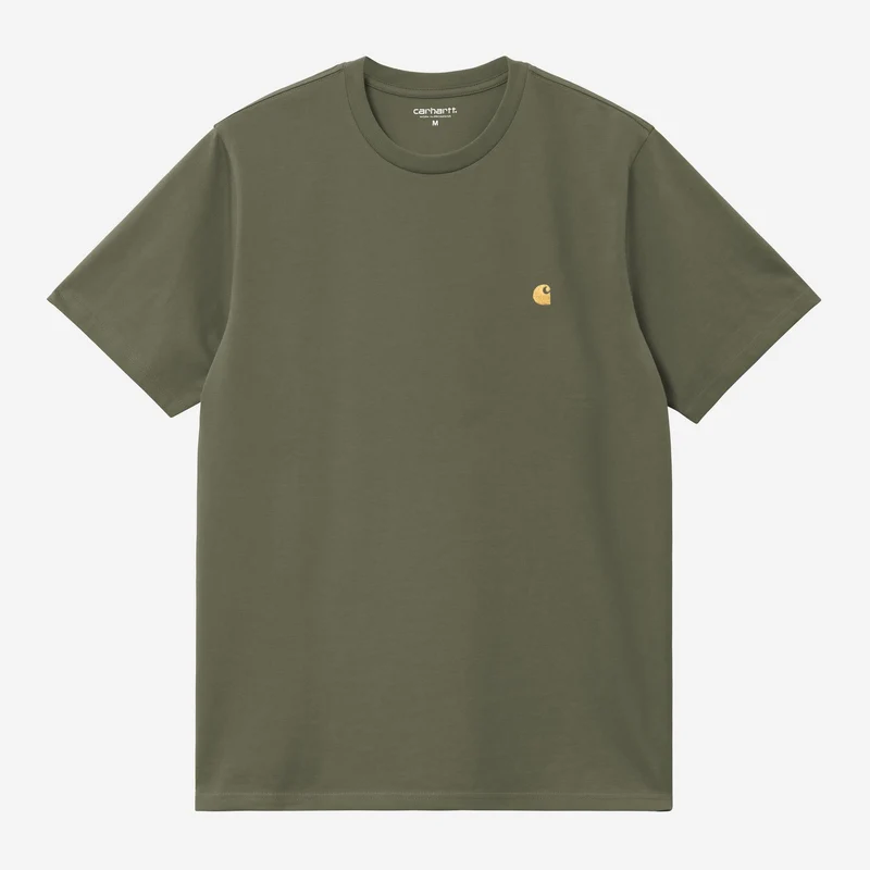Carhartt WIP Herren Chase Kurzarm-T-Shirt | Blatt