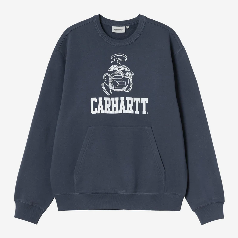 Carhartt WIP Pond Corps Herren-Sweatshirt | Blau