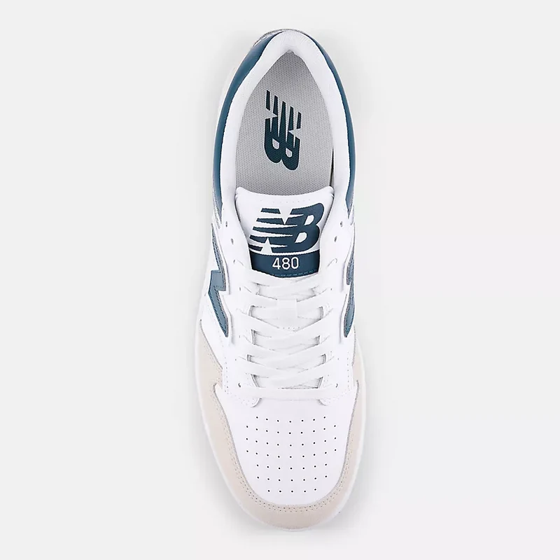 New Balance Unisex-Sneaker 480 | Weiß/Grün