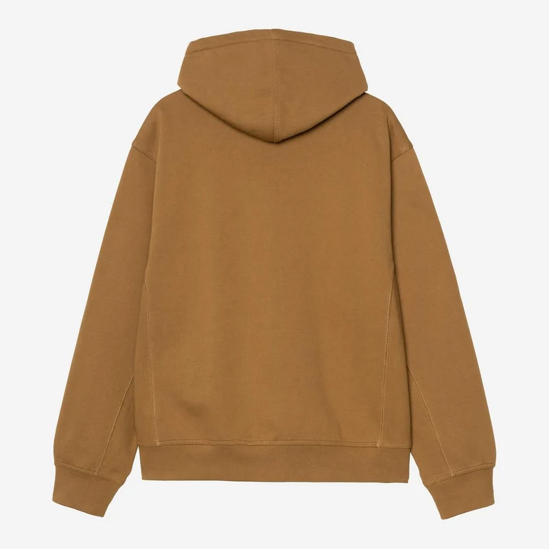 Carhartt WIP Herren American Script Kapuzenjacke mit Reißverschluss | Hamilton Brown