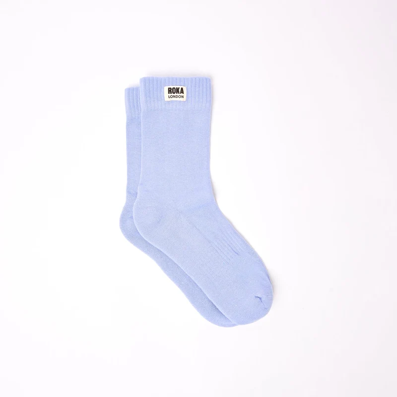 ROKA Wimbledon Bio-Baumwollsocken | Thistle