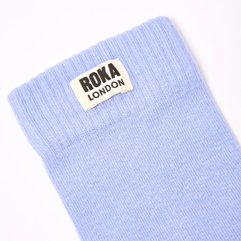 ROKA Wimbledon Bio-Baumwollsocken | Thistle