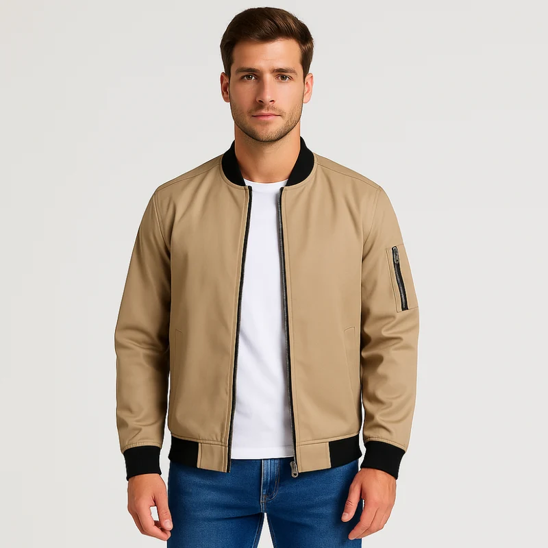 Minimalistische Herren-Bomberjacke - Ken