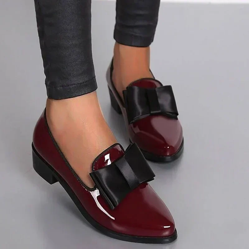 Viktoria - Modische Loafer mit dickem Absatz
