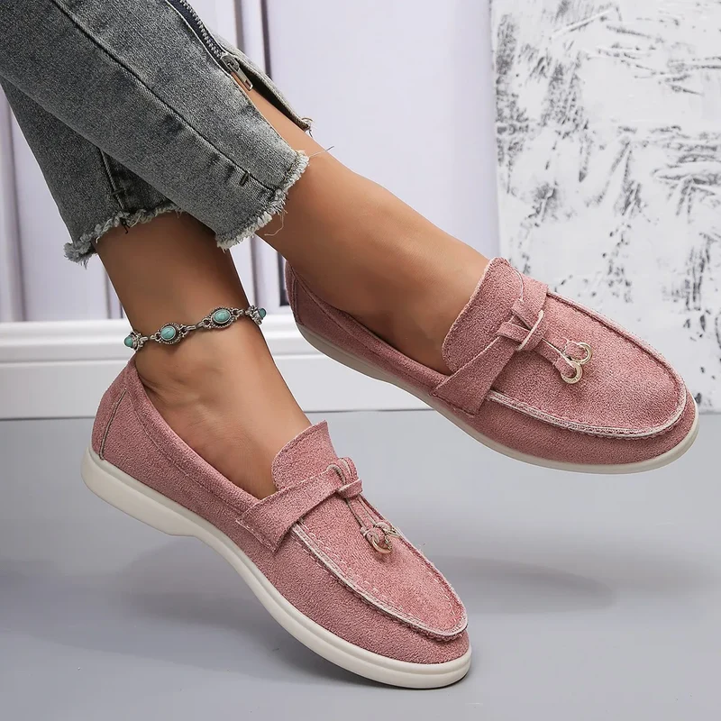 Loafer aus Wildleder mit Quasten - Wendy