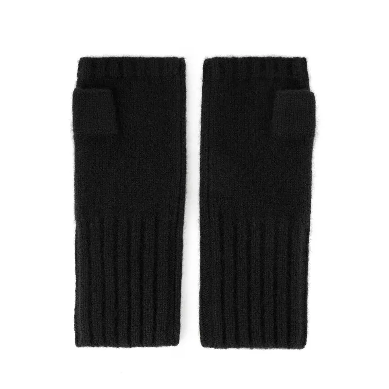 ROKA Metropolitan Kaschmirhandschuhe | Schwarz