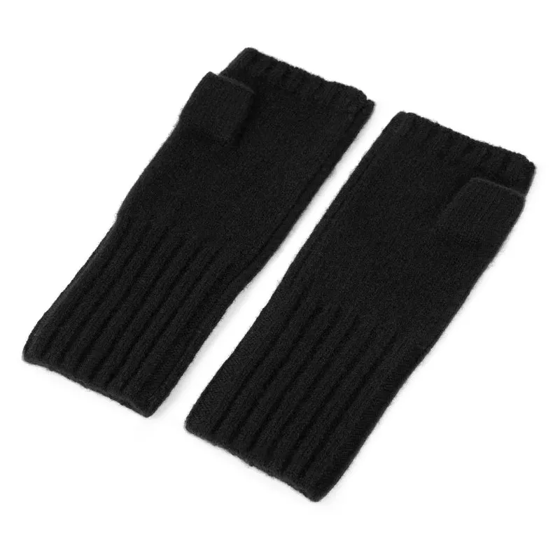 ROKA Metropolitan Kaschmirhandschuhe | Schwarz