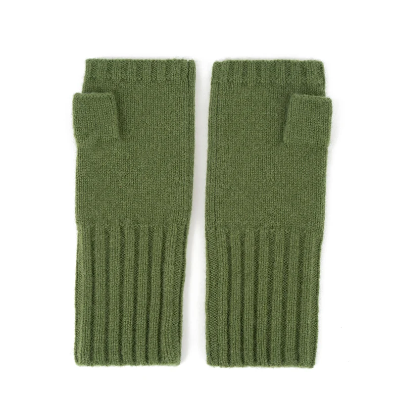 ROKA Metropolitan Kaschmirhandschuhe | Avocado