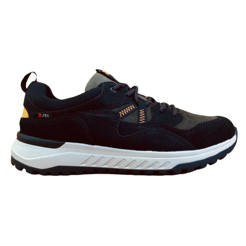 Rieker Herren-Sneakers „Evolution“ aus Leder - Schwarz