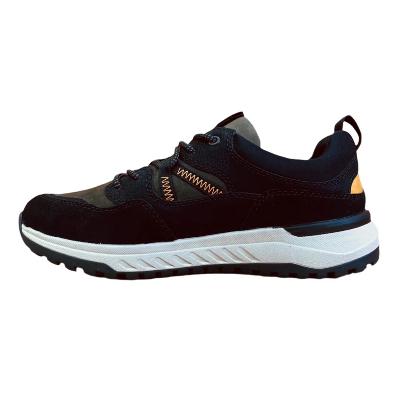 Rieker Herren-Sneakers „Evolution“ aus Leder - Schwarz