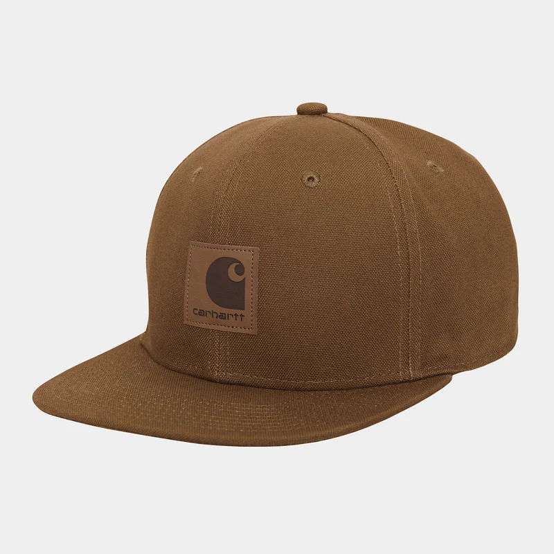 Carhartt WIP Logo-Kappe – Hamilton Brown