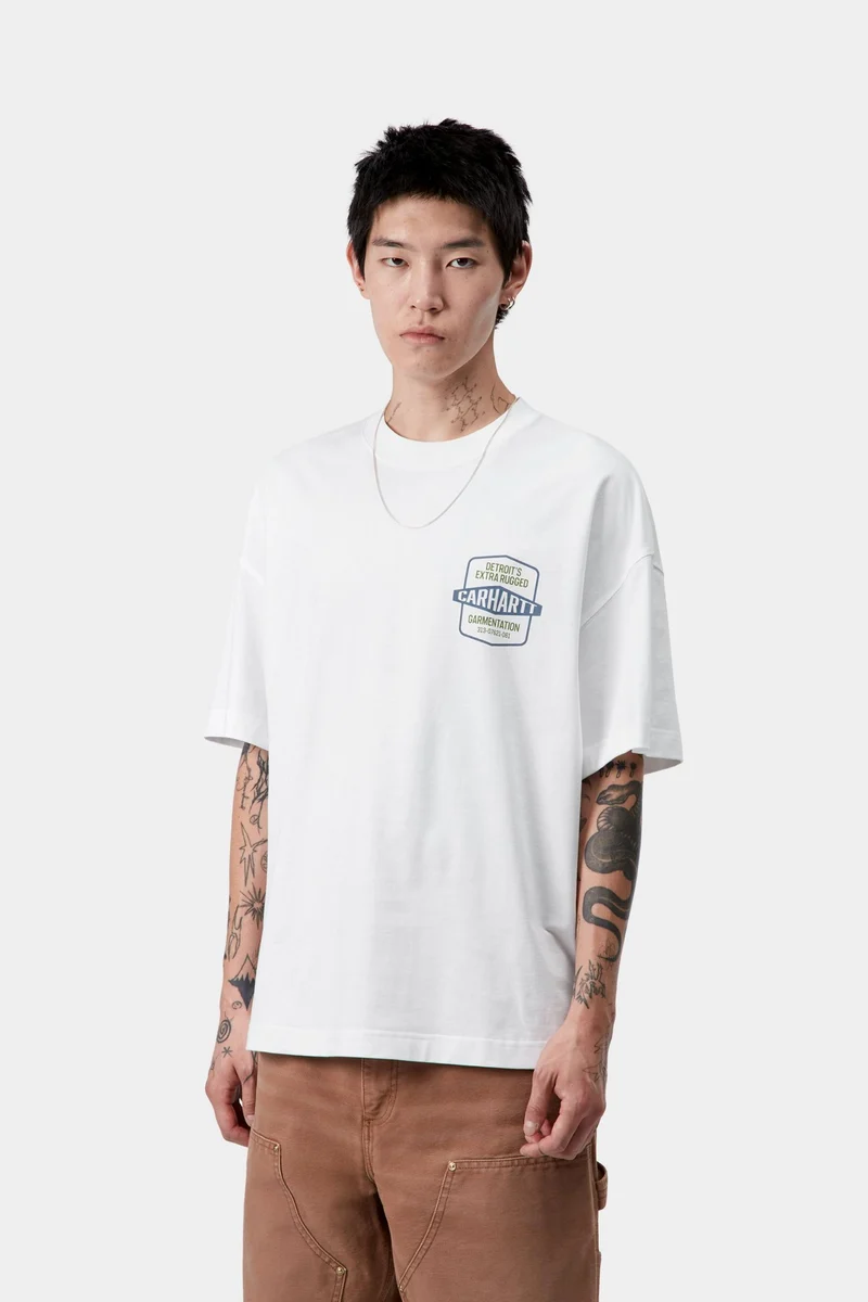 Carhartt WIP Herren Networks T-Shirt | Weiß