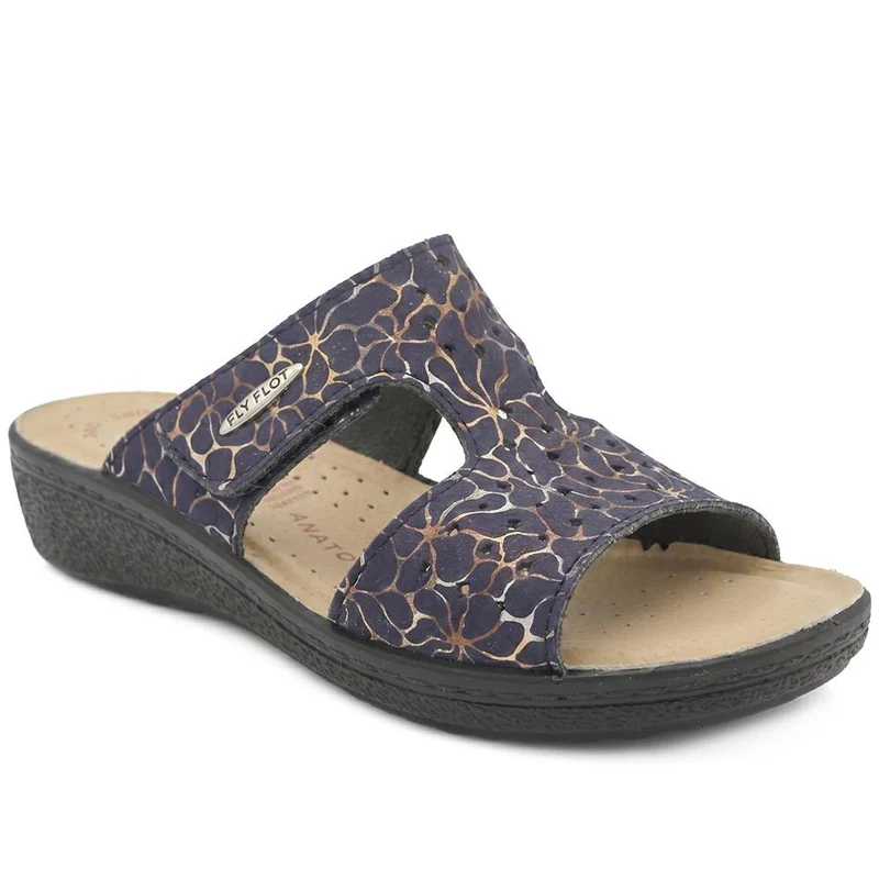 Fly Flot Adjustable Fit Mule Sandals - FLY43016 / 328 652 - Blue