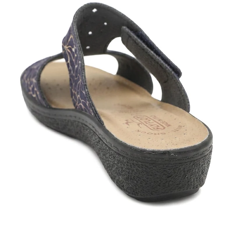 Fly Flot Adjustable Fit Mule Sandals - FLY43016 / 328 652 - Blue