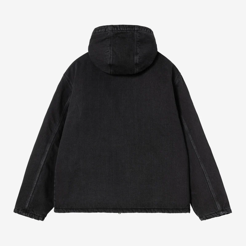 Carhartt WIP Cleveland Herrenjacke | Schwarz Stone Washed