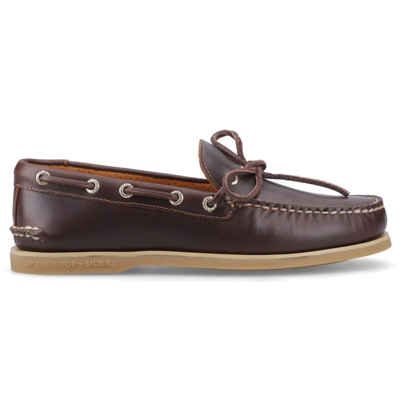 Sperry Authentic Original Gold Cup Herren-Bootsschuhe mit 1-Öse | Braun