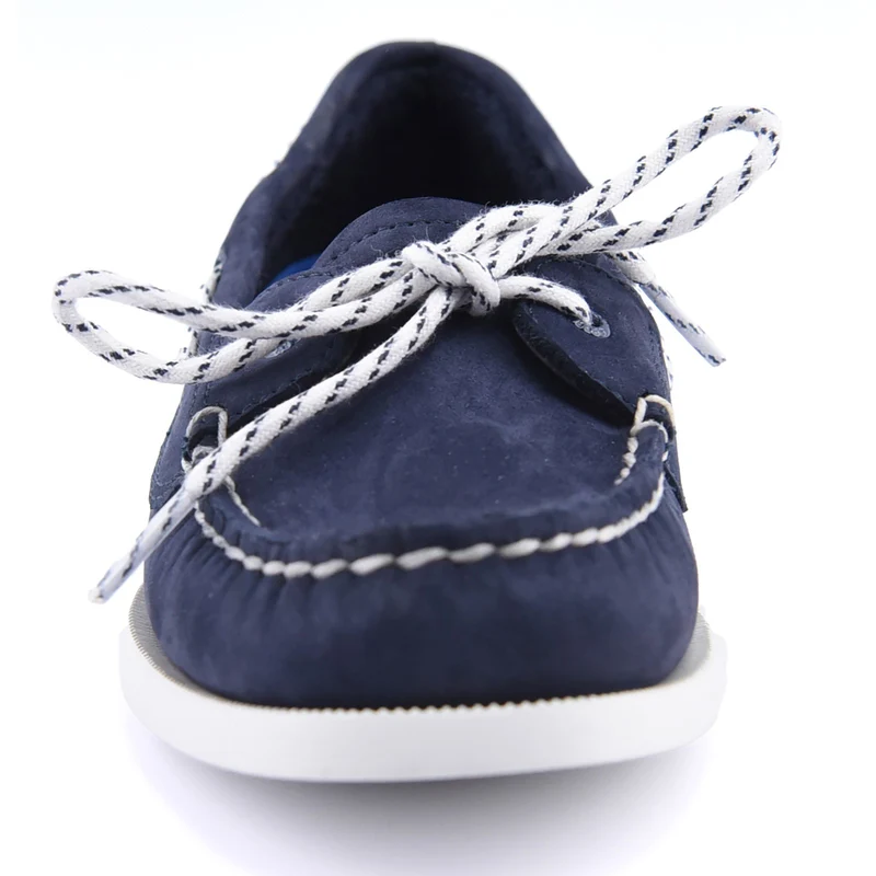 Sperry Authentischer originaler Damen-Bootsschuh mit 1 Ösen | Marineblau