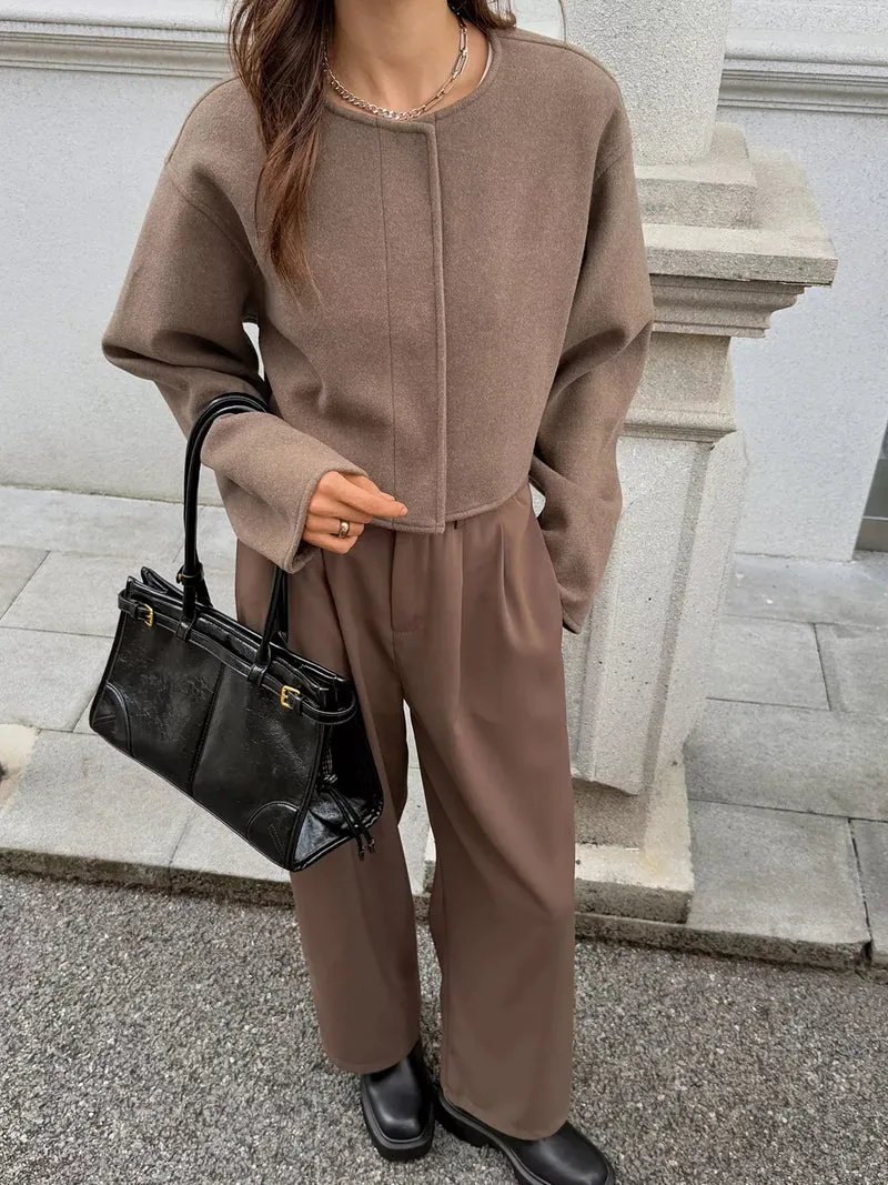 Kurze Damen-Wolljacke - Sabrina
