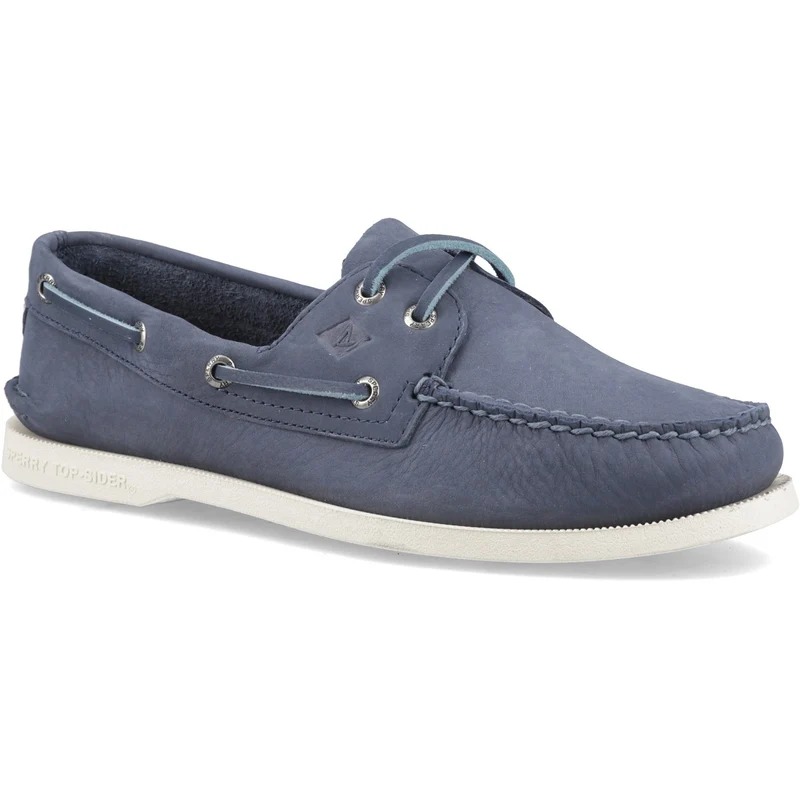 Sperry Authentische Herren-Bootsschuhe mit zwei Ösen | Dunkelblau