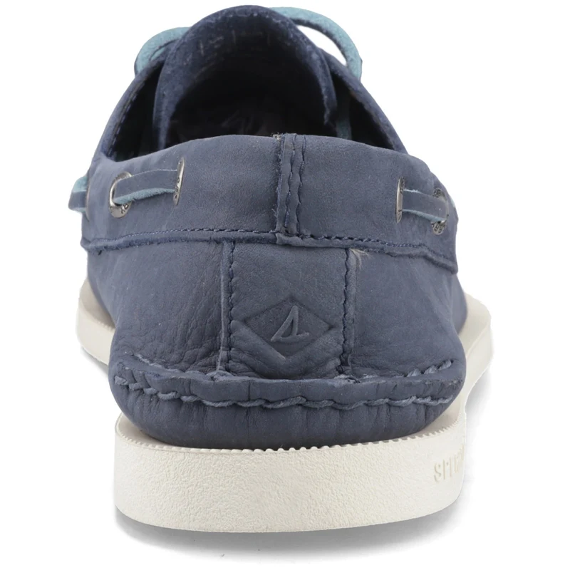Sperry Authentische Herren-Bootsschuhe mit zwei Ösen | Dunkelblau