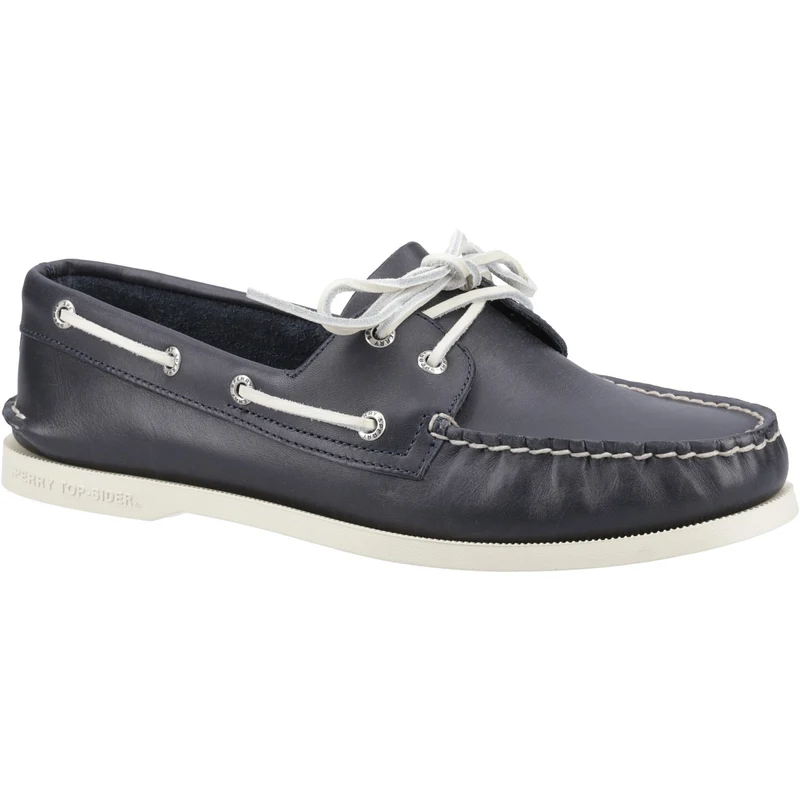 Sperry Authentische Herren-Bootsschuhe mit 2 Ösen | Marineblau