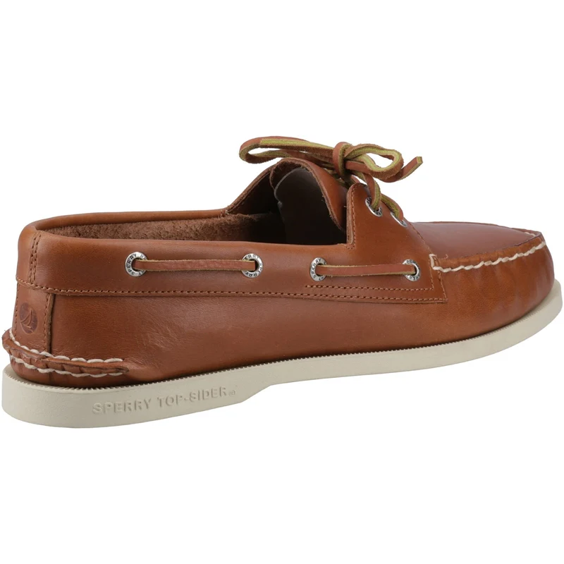 Sperry Authentische Herren-Bootsschuhe mit 2 Ösen | Hellbraun