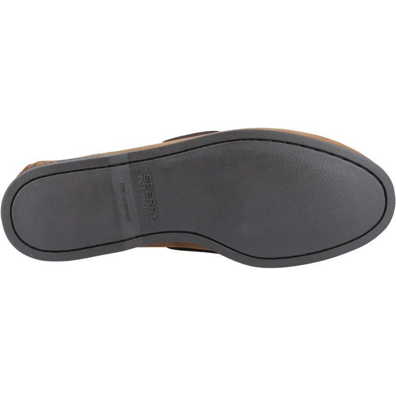 Sperry Authentische Herren-Bootsschuhe mit 2 Ösen | Braune Farbkombination