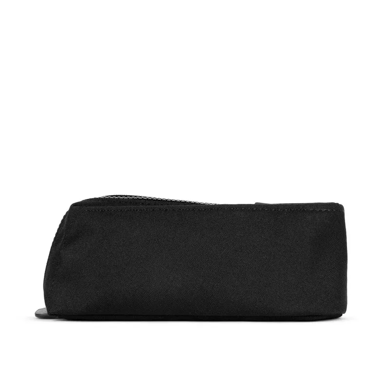ROKA Pimlico Kleiner Beutel aus recyceltem Canvas, komplett schwarz