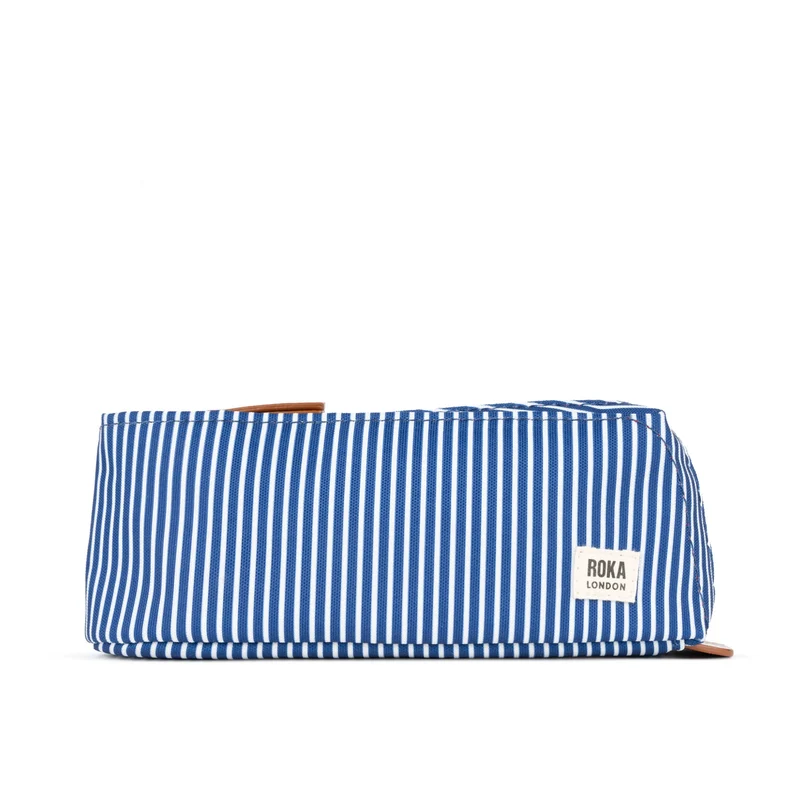 ROKA Kleiner Beutel aus recyceltem Canvas mit Pimlico-Hickory-Print