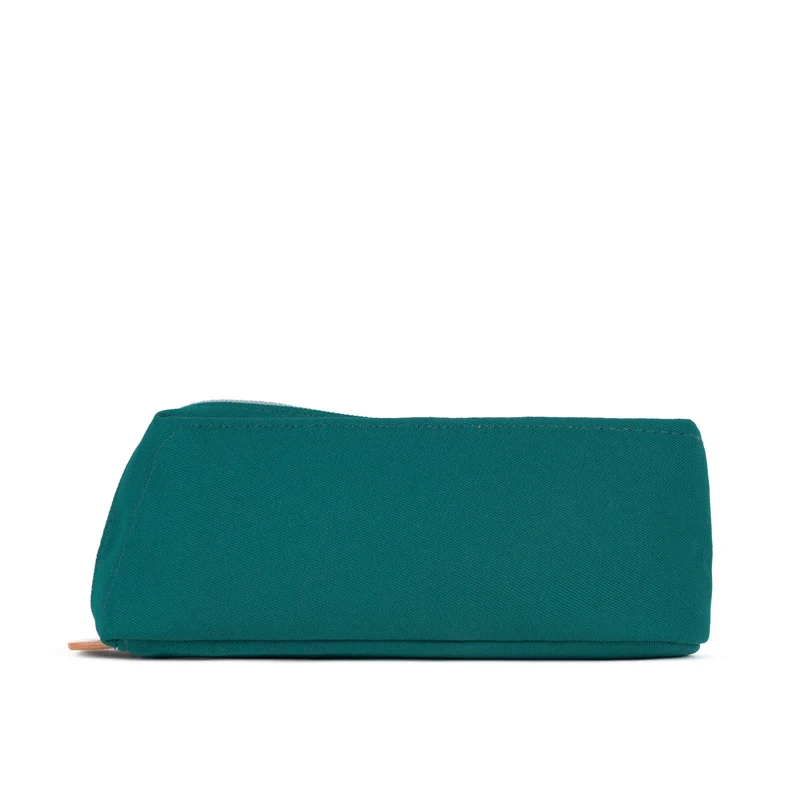 ROKA Kleiner Beutel aus recyceltem Canvas, Pimlico Teal