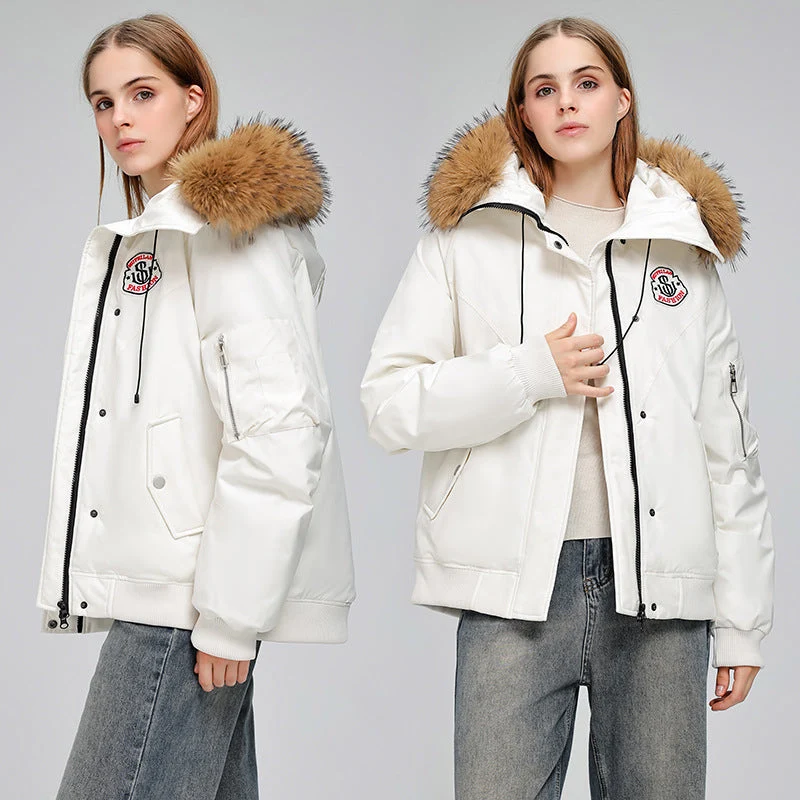 Kurze gesteppte Damen-Winterjacke - Lysanne