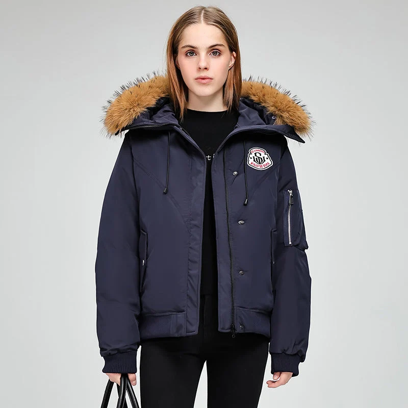 Kurze gesteppte Damen-Winterjacke - Lysanne