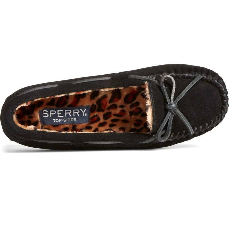 Sperry Damen-Hausschuhe Reina | Schwarzer Leoparden