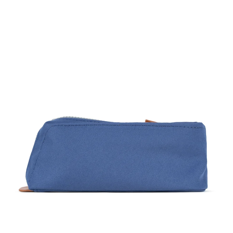 ROKA Pimlico Beutel aus recyceltem Canvas, kleines Modell in gebranntem Blau