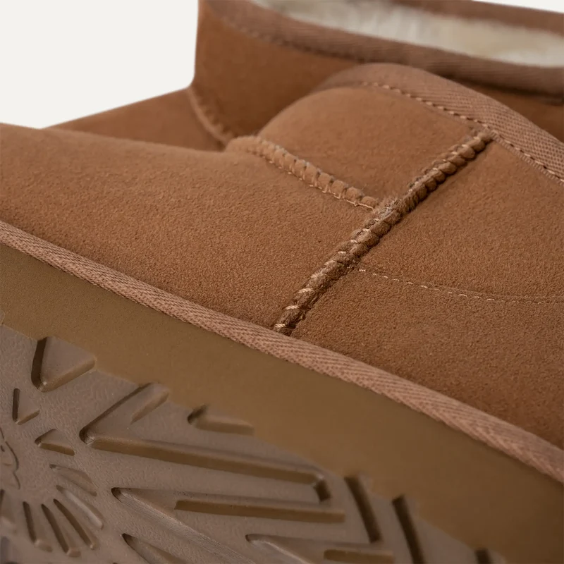 UGG Klassischer Herren-Mini-Stiefel „Ultra Mini“ | Kastanie