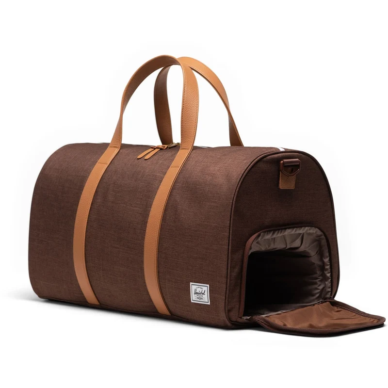 Herschel Novel Reisetasche | Blumenerde Kreuzschraffur