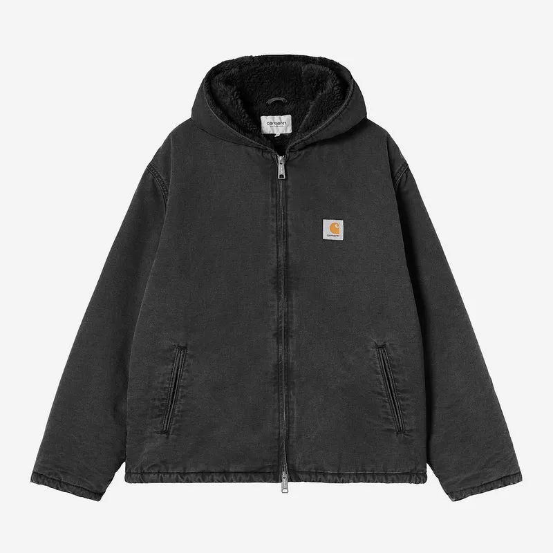 Carhartt WIP Mitch Herrenjacke | Schwarzer Canvas