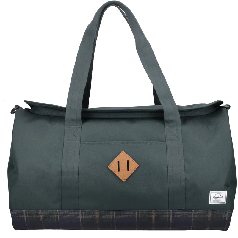 Herschel Heritage Reisetasche | Dunkelstes Tannengrünes Winterkaro