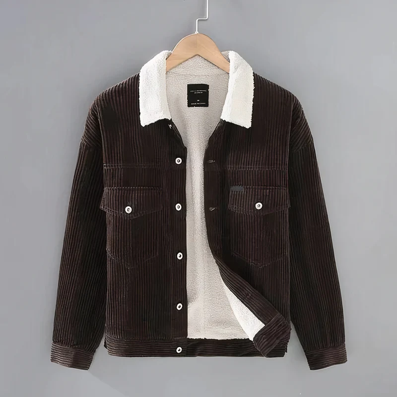LIAM - Fleecejacke aus Cord