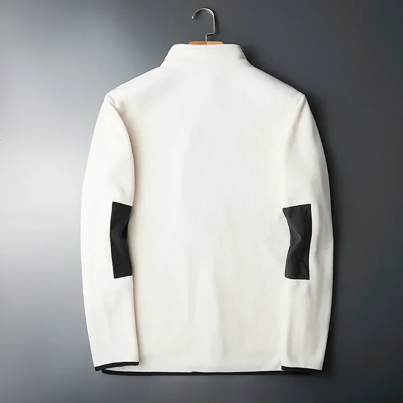 Leichte Herren-Fleecejacke mit kontrastierenden Details - Erian