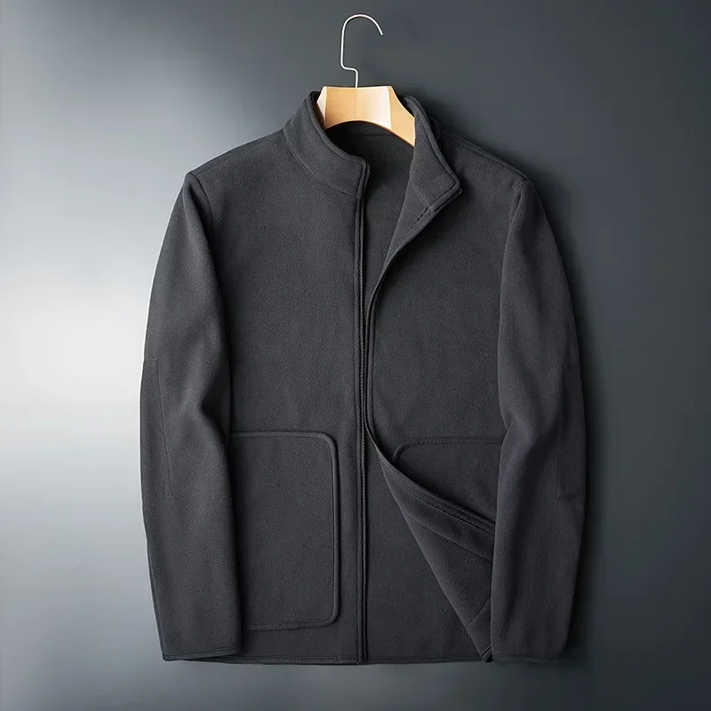Leichte Herren-Fleecejacke mit kontrastierenden Details - Erian
